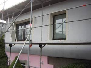 los gehts, Rüstung mit Außenwanddämmung