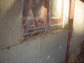 Dämmung der Außenwände, Mineralwolle mit Thermodübeln